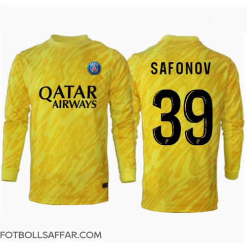 Paris Saint-Germain Matvei Safonov #39 Målvakt Tredjeställ 2024-25 Långärmad